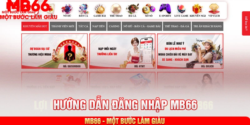 Lợi ích khi trở thành hội viên tại MB66